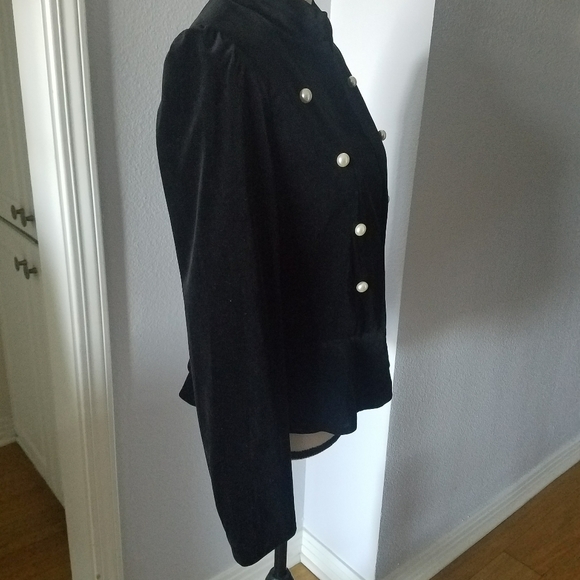 Amaryllis from Anthropologie Velvet-like Jacket! - Picture 7 of 11